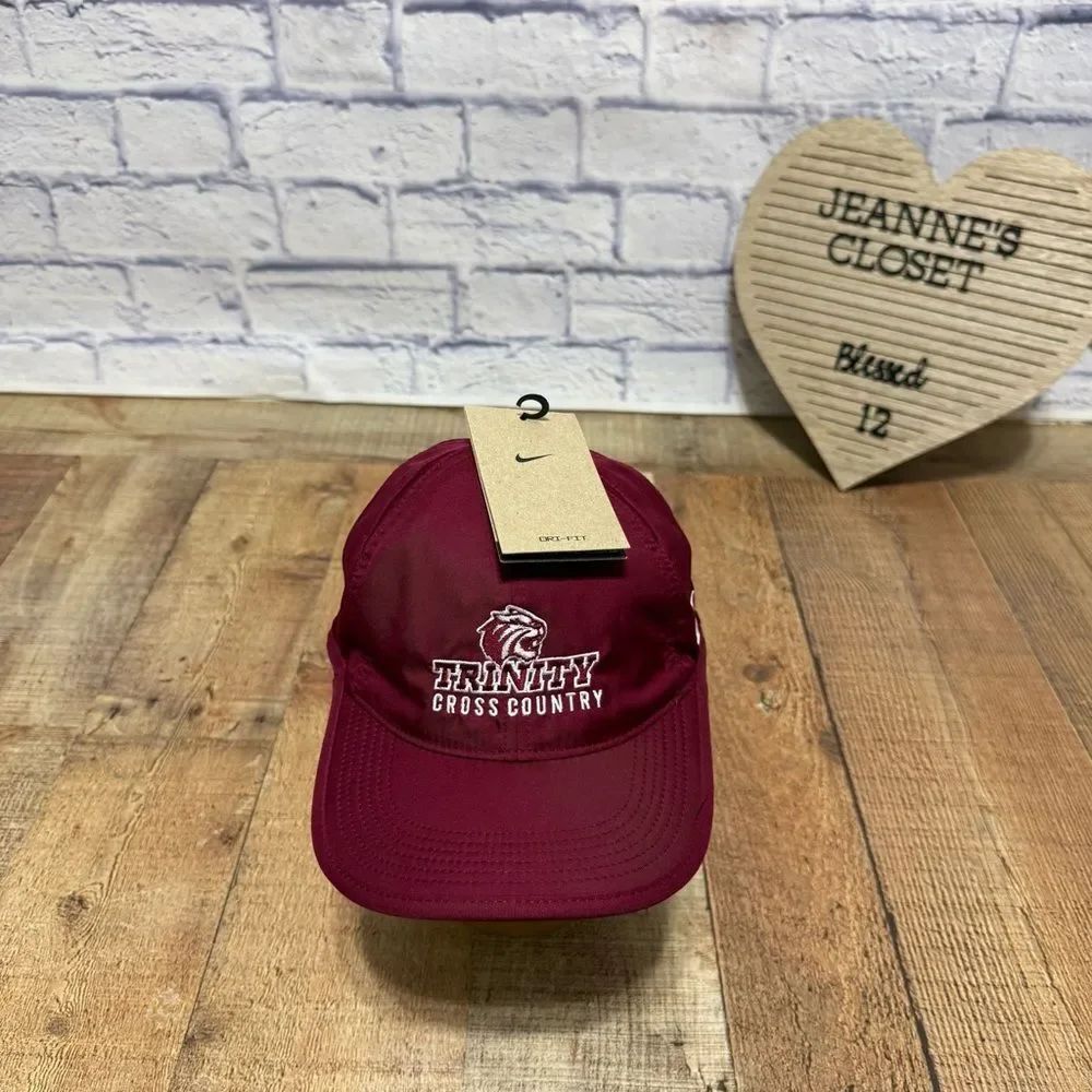 Nike Dri-Fit Trinity Cross Country Featherlight Maroon CJ7082-692 Running Hat